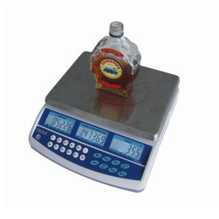 Váha pro zjišťování alkoholu v lahvích TSCALE QHD, 3kg/0,05g, 225x300mm