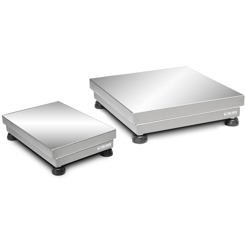 DINI ARGEO TTE30-69K-MI – nerezový vážicí můstek IP68/IP69K, 30 kg, 330 × 330 mm