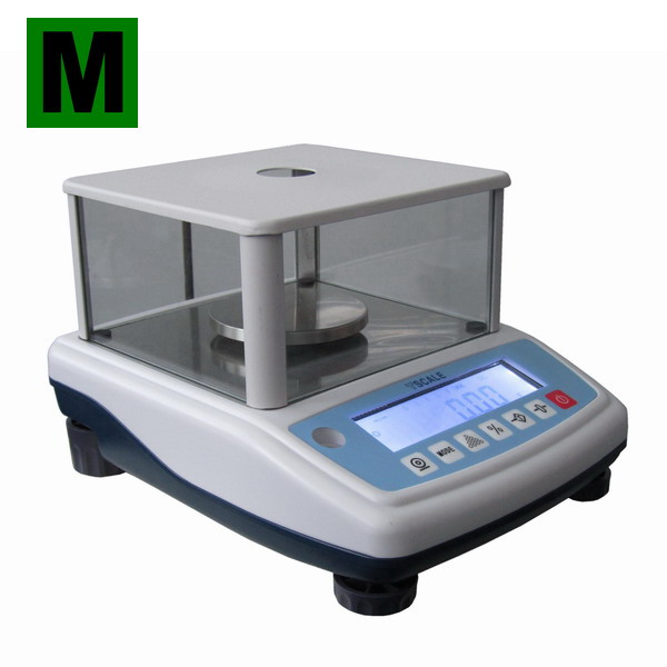 Certifikovaná laboratorní váha TSCALE NHB1200M, 1200g/0,02g, miska pr. 120mm (Profesionální ověřená laboratorní váha pro přesné vážení)