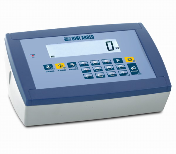 DINI ARGEO DFWKXP, IP-65, plast, LCD  (Vážní indikátor certifikovaný dle normy EN45501/2015 pro obchodní vážení)
