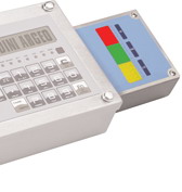 DINI ARGEO - OBCLTI, svělelná signalizace s alarmem, nerez (Tříbarevná svělelná signalizace s alarmem, provedení nerez)