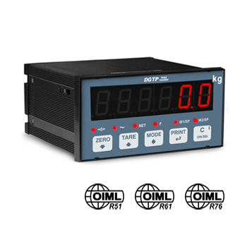 DINI ARGEO - DGTP, panelový TRANSMITTER pro dávkovací systémy (Panelový indikátor hmotnosti DINI ARGEO pro dávkovací systémy)