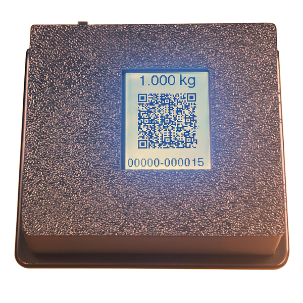 QR Zobrazovač hmotnosti LESAK  QRMODIN-M