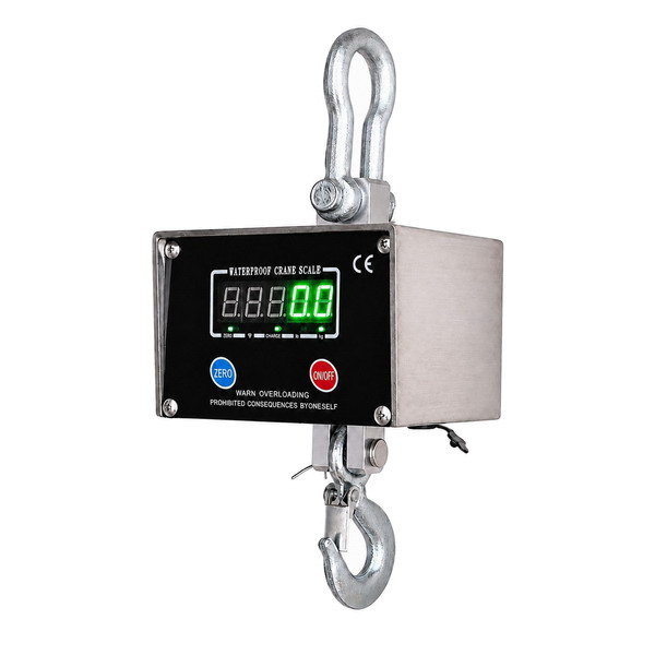 Závěsná nerezová váha LESAK JEV-INOX/500, 500kg/200g, IP65