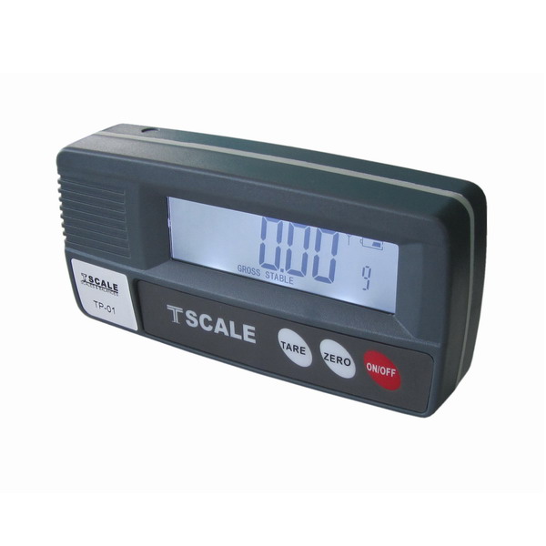 TSCALE TP-01, IP-54, plast, LCD (Vzdálený displej pro připojení k výrobkům Tscale)